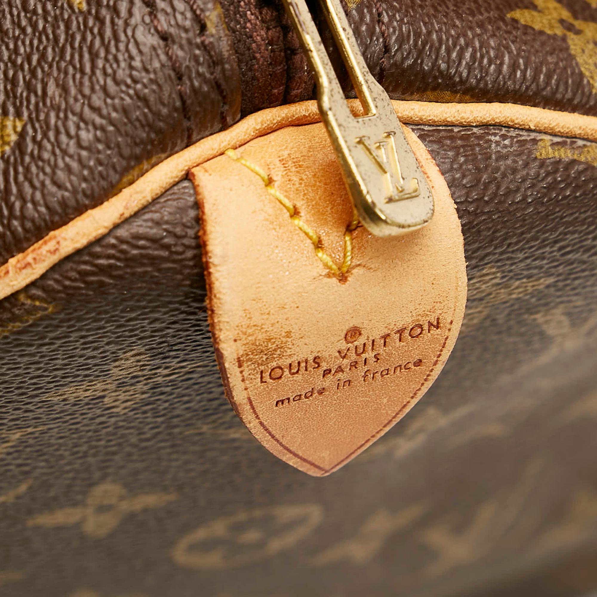 Louis Vuitton Monogram Keepall 45 (SHG-31604)