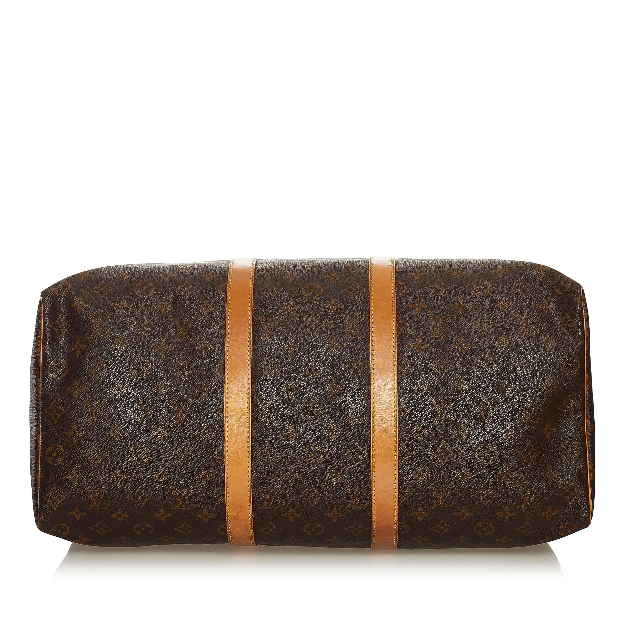 Louis Vuitton Monogram Keepall 50 (SHG-36324)