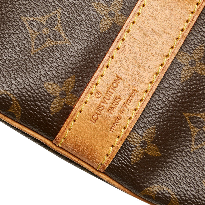 Louis Vuitton Monogram Keepall Bandouliere 55 (SHG-35667)