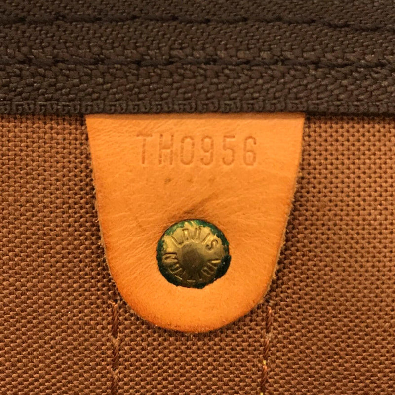 Louis Vuitton Monogram Keepall Bandouliere 55 (SHG-36871)