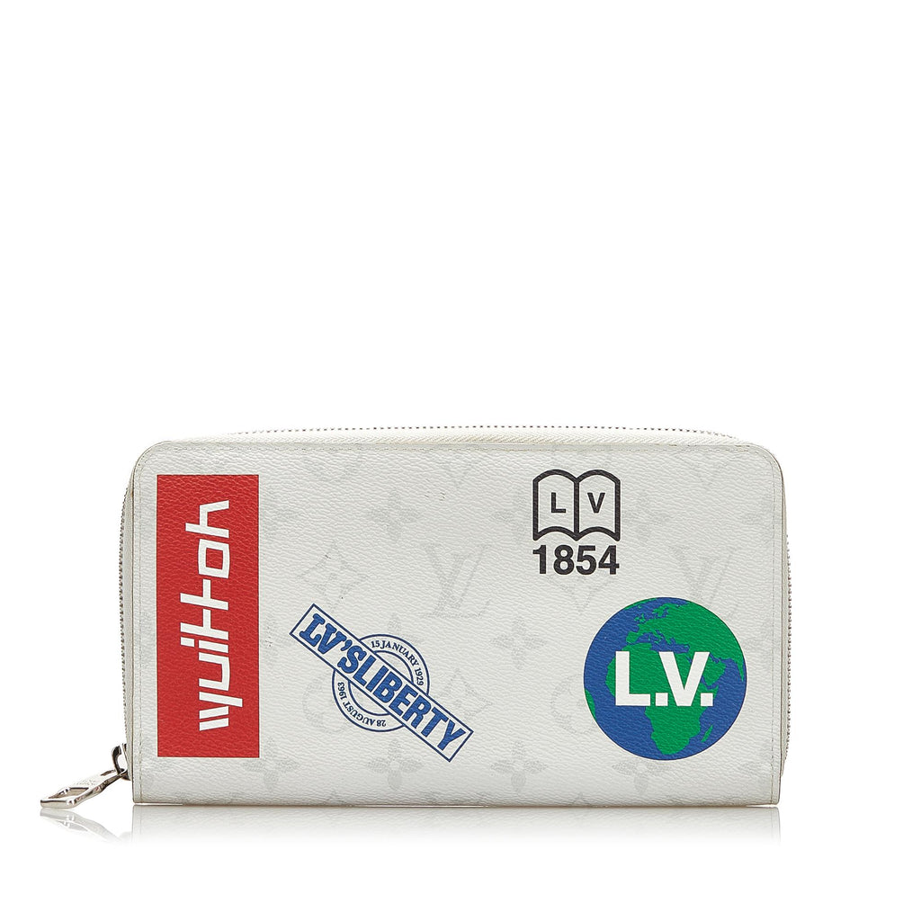 Louis Vuitton Monogram Logo Story Zippy Organizer (SHG-35792) – LuxeDH