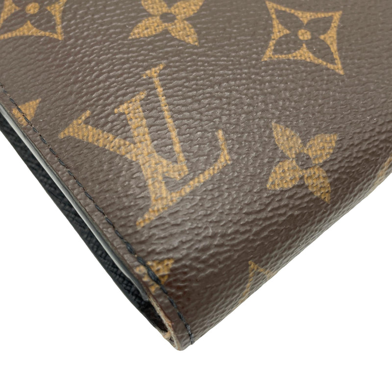 Louis Vuitton Macassar Zippy Dragonne Wallet