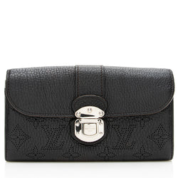 Louis Vuitton Vintage - Mahina Amelia Wallet - Black - Leather