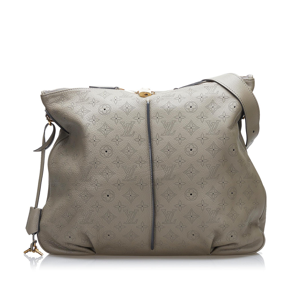 Louis Vuitton Selene Black Leather Shoulder Bag (Pre-Owned)