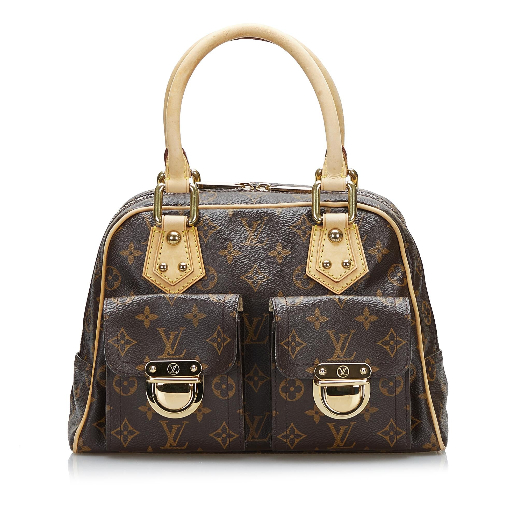 Louis Vuitton Monogram Manhattan PM (SHG-GzTtBm)