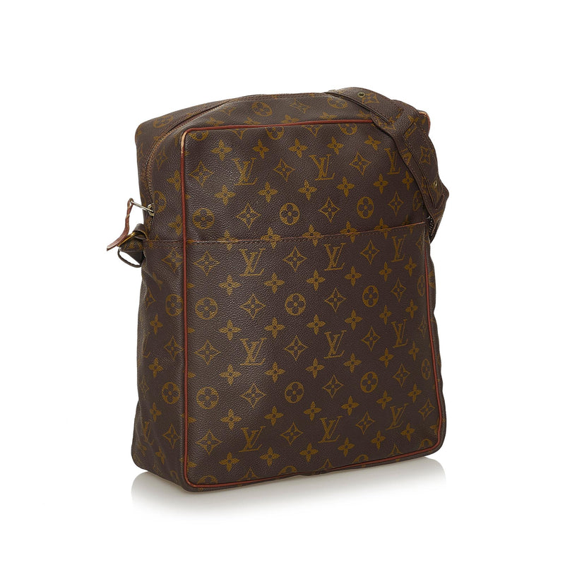 Marceau messenger leather crossbody bag Louis Vuitton Brown in