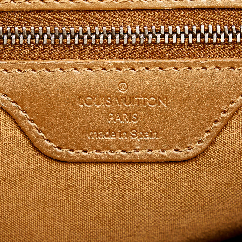 Blue Louis Vuitton Monogram Mat Stockton Tote Bag