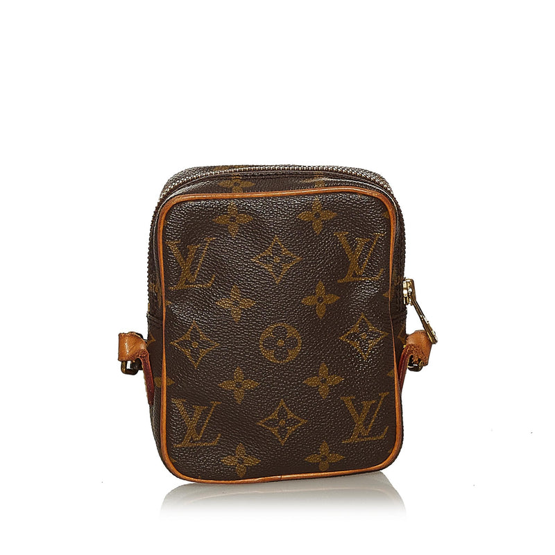Buy LOUIS VUITTON Shoulder Bag Mini Danube Browns Monogram Vintage