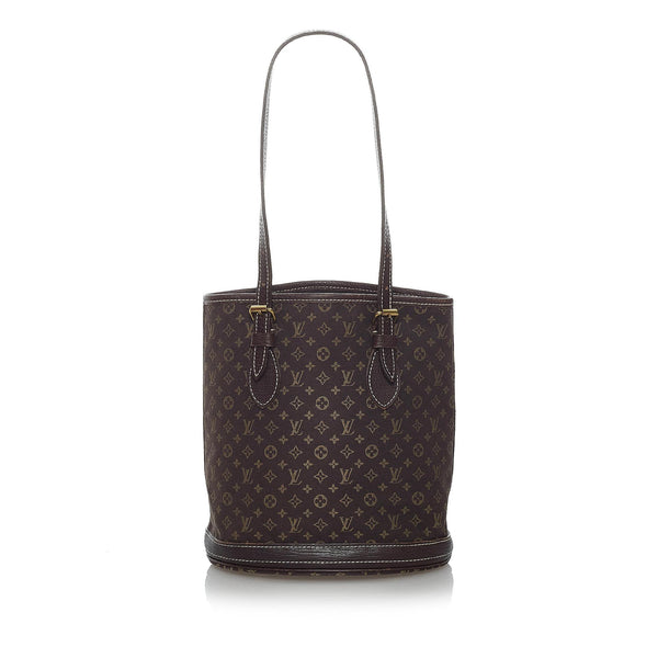 Louis Vuitton Monogram Mini Lin Bucket PM (SHG-29883)