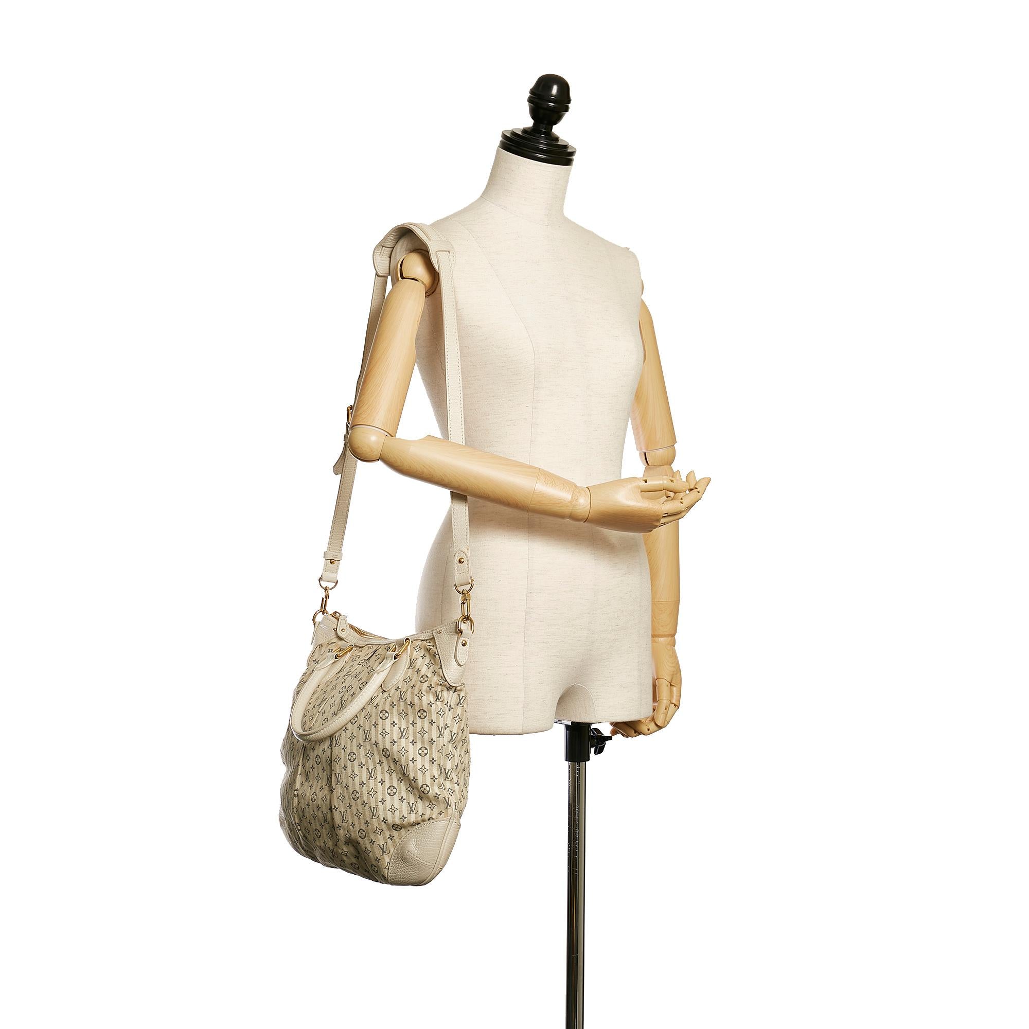 Louis Vuitton Monogram Mini Lin Croisette Marina PM (SHG-37293)