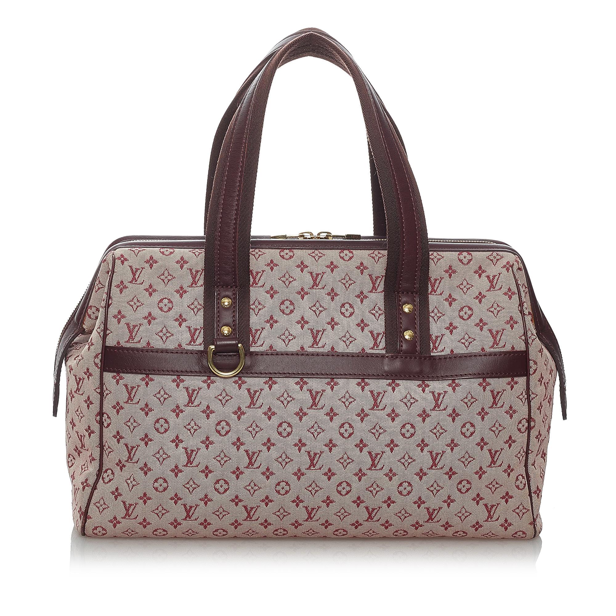Louis Vuitton Monogram Mini Lin Josephine GM (SHG-29448)