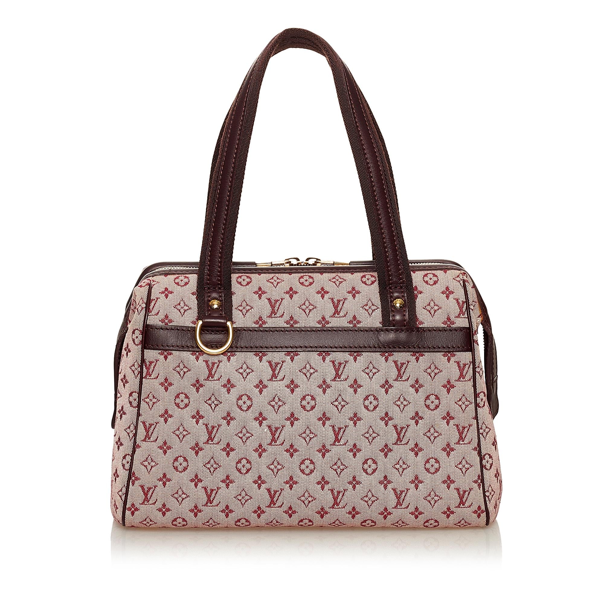 Louis Vuitton Monogram Mini Lin Josephine PM (SHG-29631)