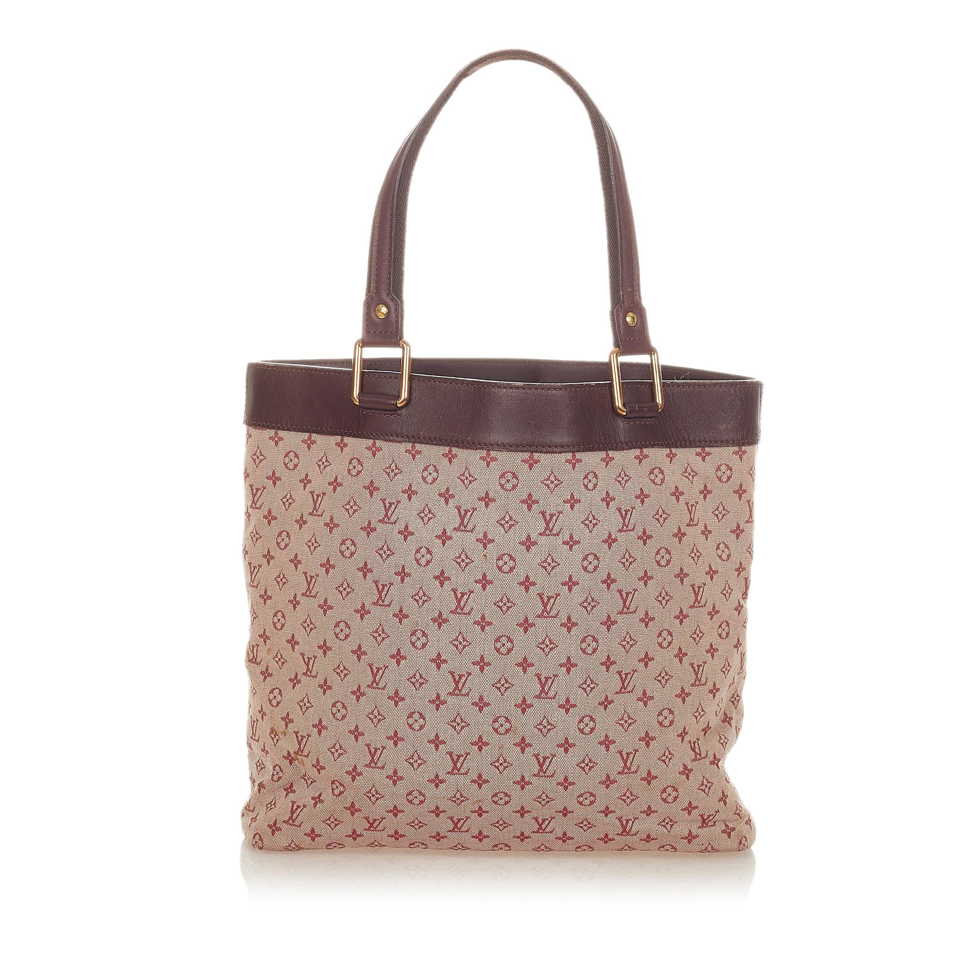 Louis Vuitton Monogram Mini Lin Lucille GM (SHG-26283)