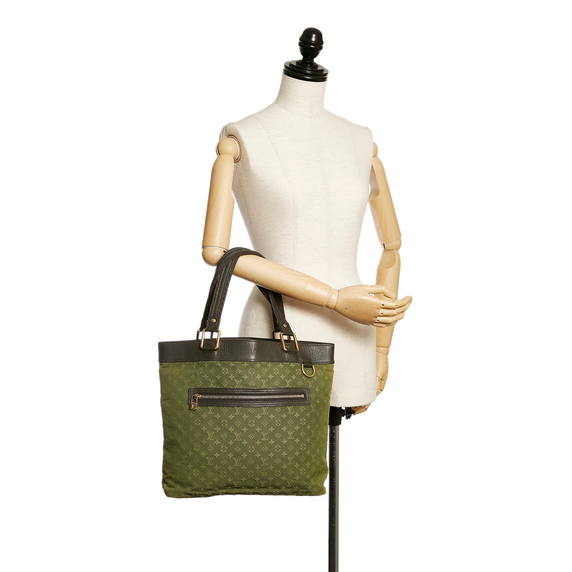 Louis Vuitton Monogram Mini Lin Lucille GM (SHG-28297)