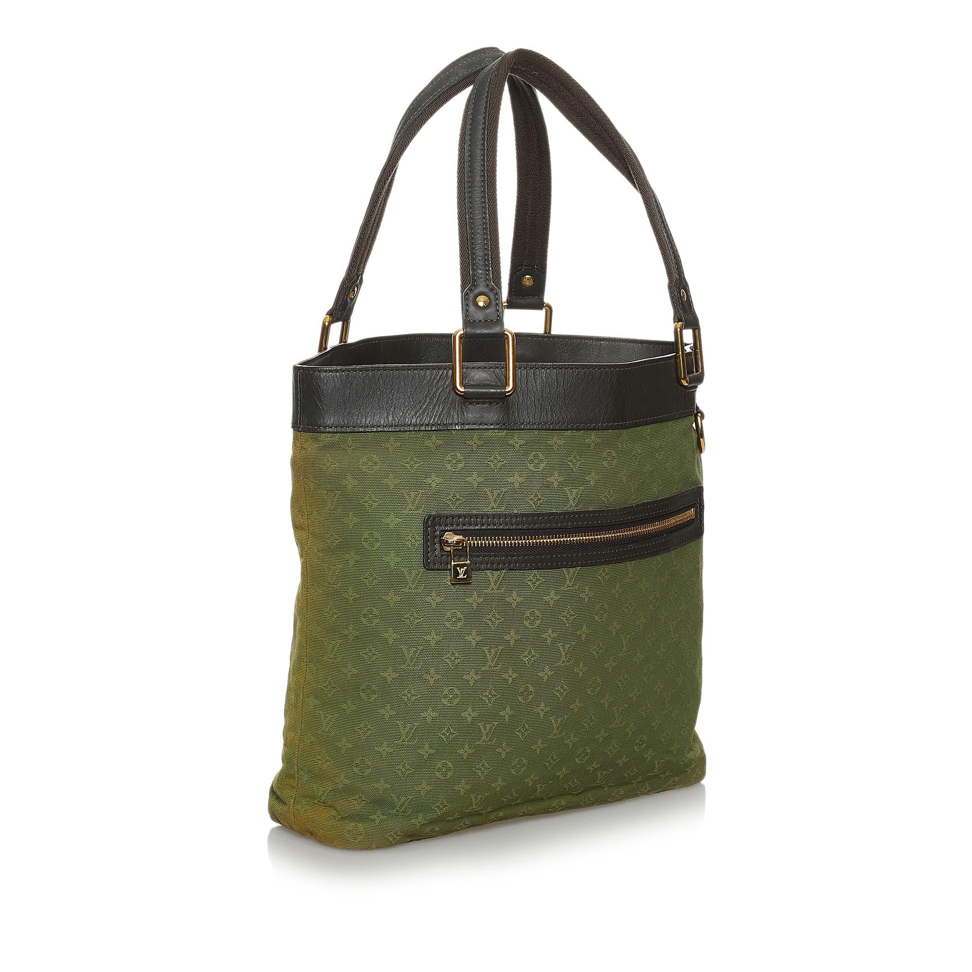 Louis Vuitton Monogram Mini Lin Lucille GM (SHG-28297)