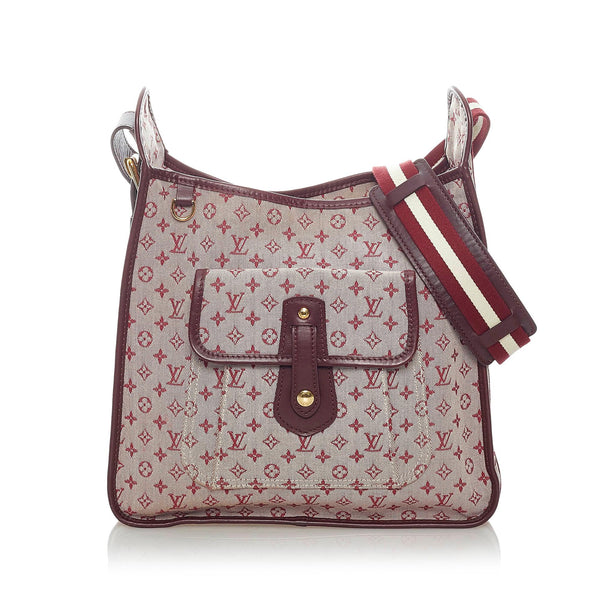 Louis Vuitton Monogram Mini Lin Mary Kate Besace (SHG-33545)