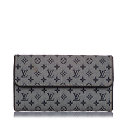 Louis Vuitton Monogram Mini Lin Porte Tresor International Wallet (SHG-D3x9pf)