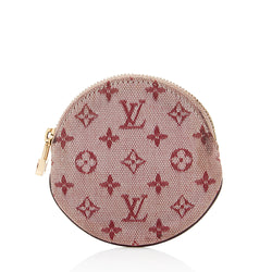 lv pink coin purse