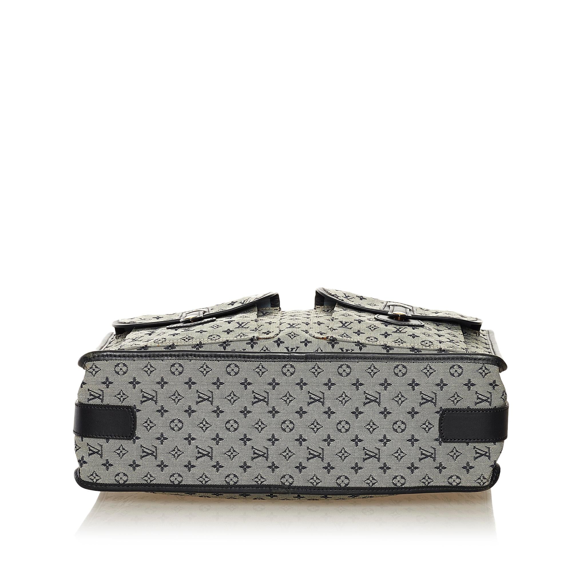 Louis Vuitton Monogram Mini Lin Sac Mary Kate 48H (SHG-34986)