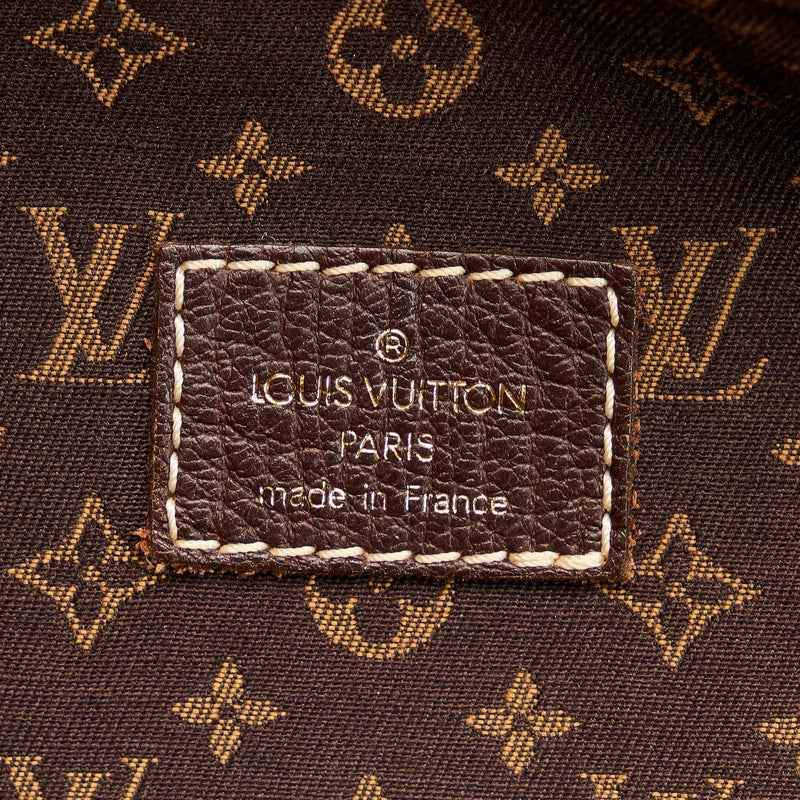 Louis Vuitton Monogram Mini Lin Saumur (SHG-33895)