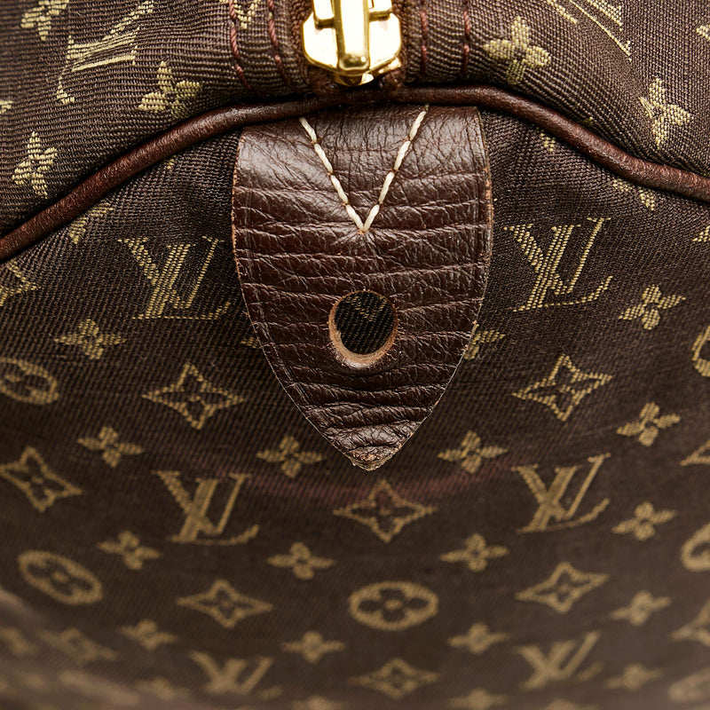 Louis Vuitton Monogram Mini Lin Speedy 30 (SHG-CDWbuK)