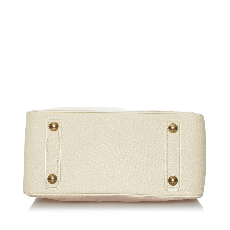 Sold at Auction: Louis Vuitton Pink Mini Lin Trapeze GM Handbag