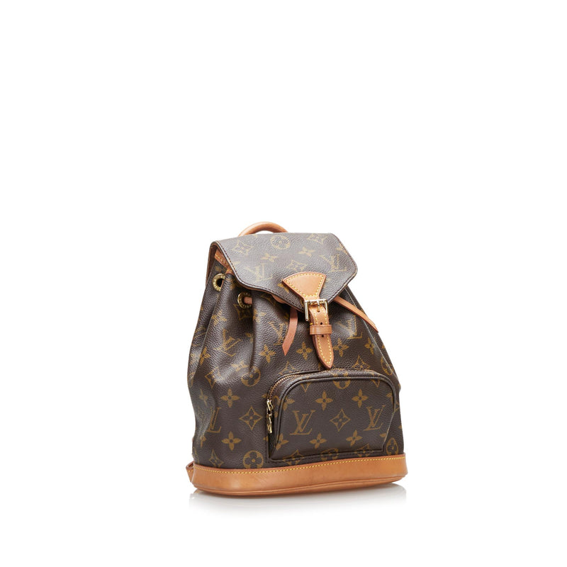 Monogram Mini Montsouris Backpack Brown