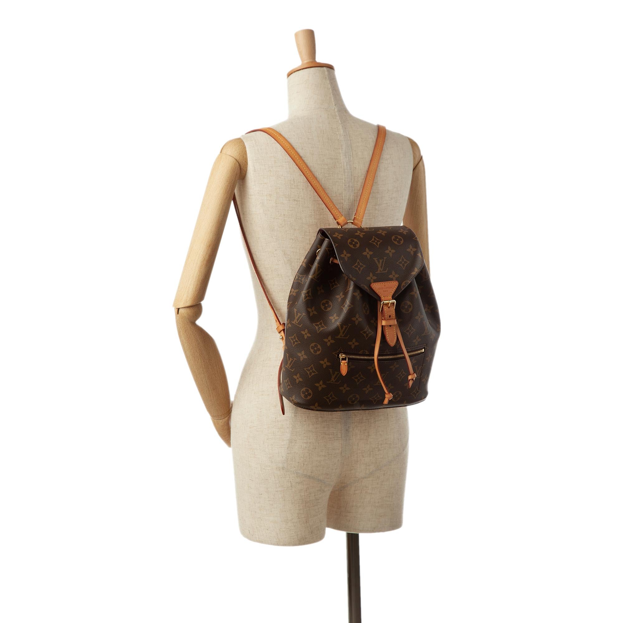 Louis Vuitton Monogram Montsouris NM MM (SHG-HtsDEu)