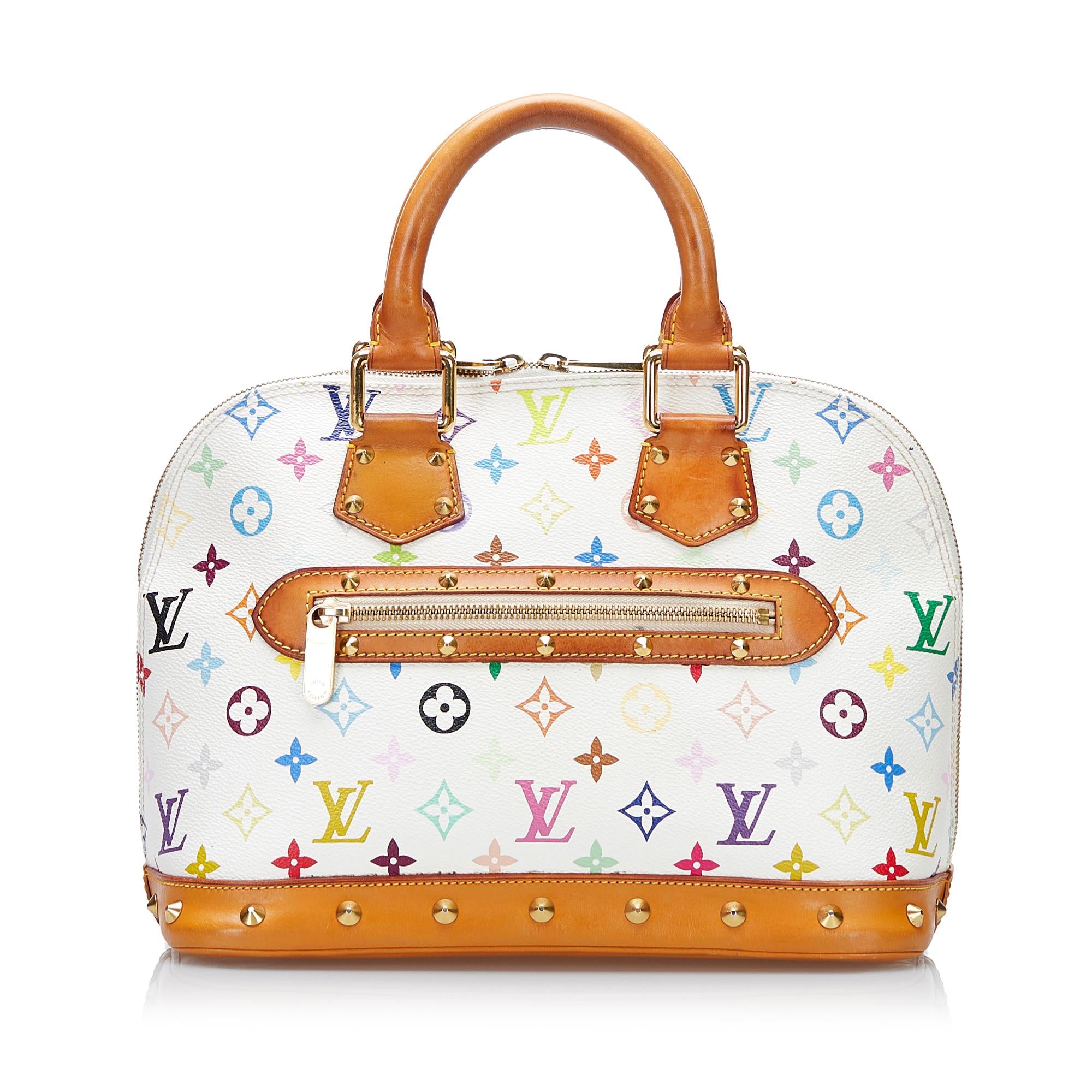Louis Vuitton Monogram Multicolore Alma PM (SHG-36916)