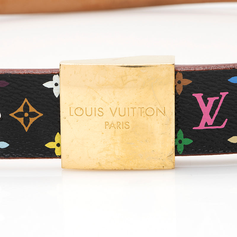 Louis Vuitton Monogram Multicolore Belt - Size 32 / 80 (SHF-21042) – LuxeDH
