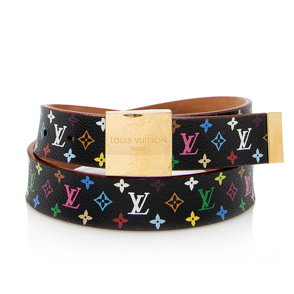 Louis Vuitton Monogram Multicolore Belt - Size 32 / 80 (SHF-21042