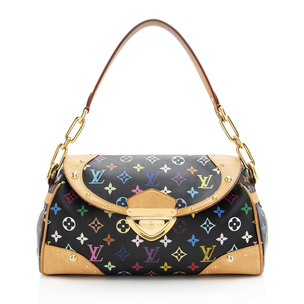 Louis Vuitton Monogram Multicolore Beverly MM - White Shoulder Bags,  Handbags - LOU765680