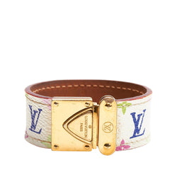 Louis Vuitton, Jewelry, Black Multicolor Louis Vuitton Theda Buckle  Bracelet