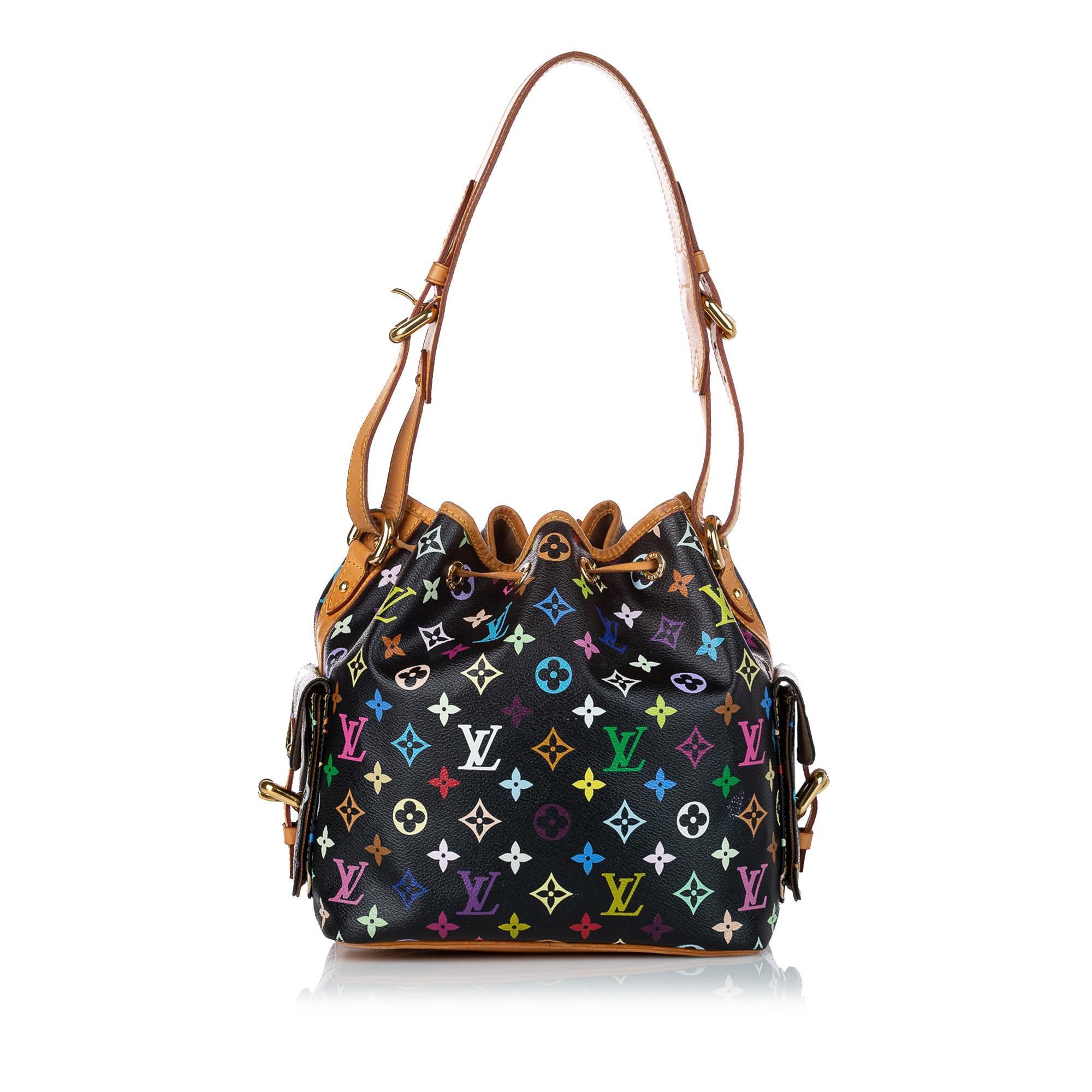 Louis Vuitton Monogram Multicolore Petit Noe (SHG-30468)