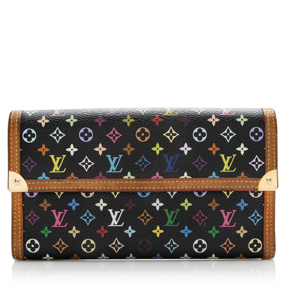 Louis Vuitton Monogram Multicolore Porte Tresor International Wallet ( –  LuxeDH