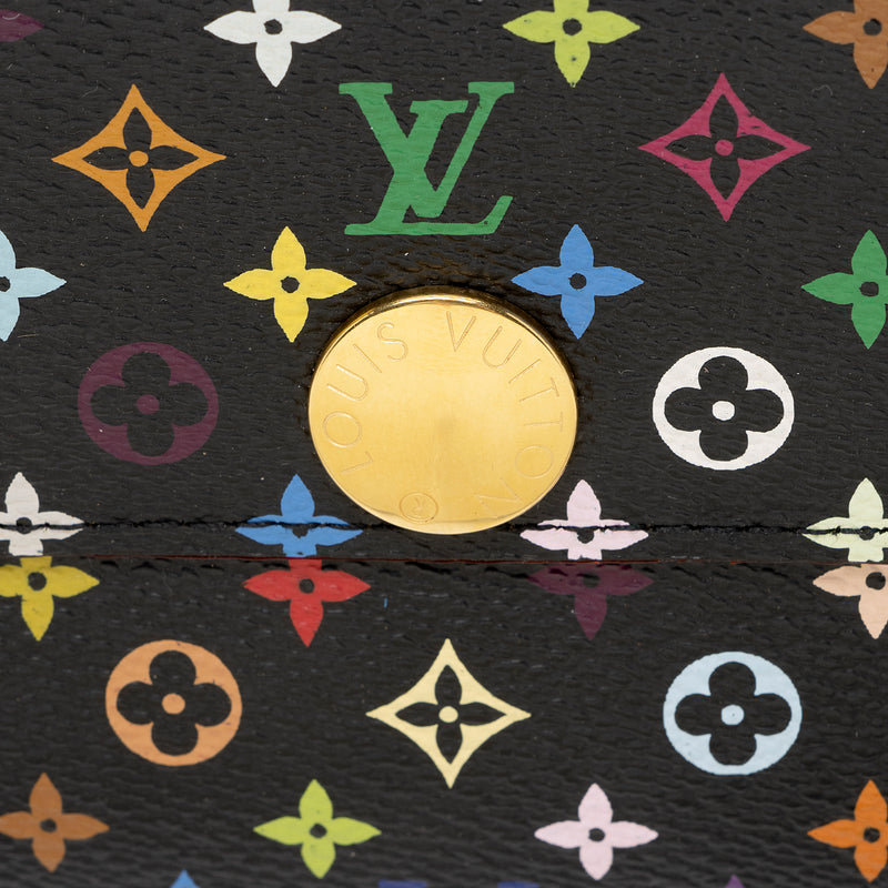Louis Vuitton Monogram Multicolore Sarah Wallet (SHF-22208)