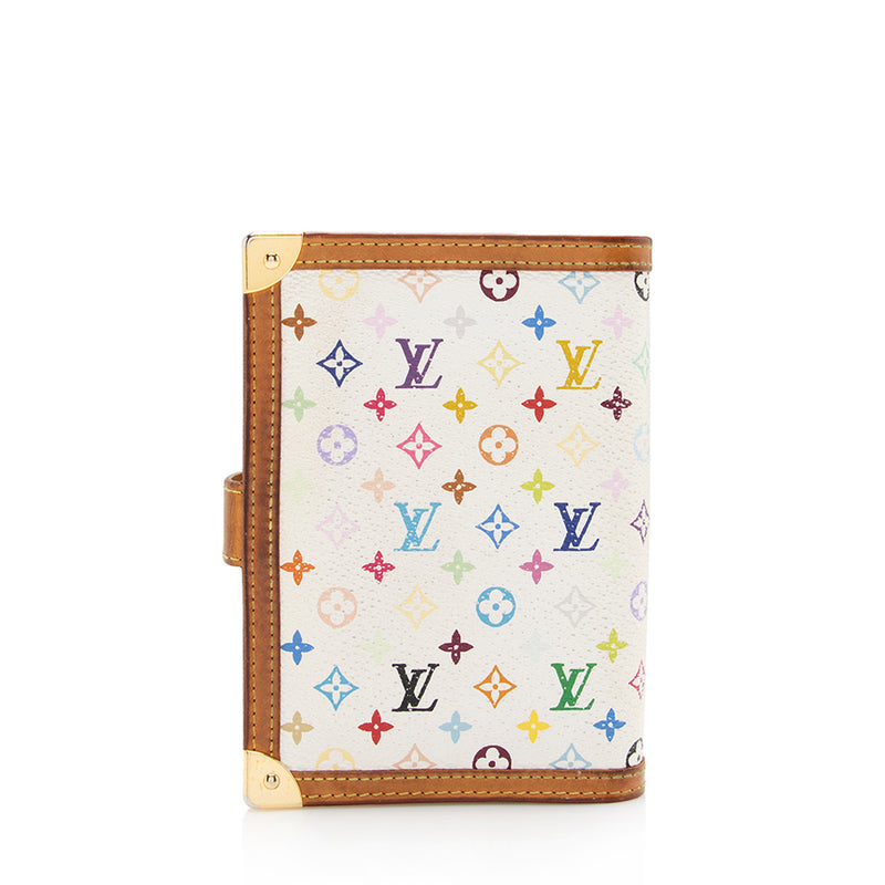 Louis Vuitton Monogram Multicolore Small Ring Agenda Cover (SHF