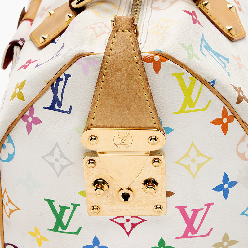 Louis Vuitton Monogram Multicolore Speedy 30 Satchel - FINAL SALE (SHF-18027)