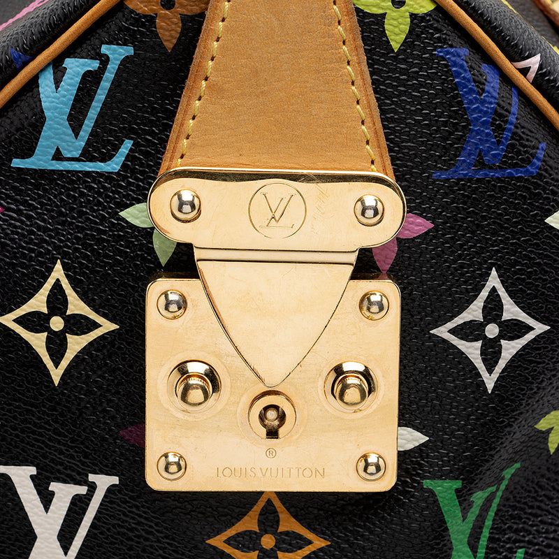 Louis Vuitton Monogram Multicolore Speedy 30 Satchel (SHF-17986)