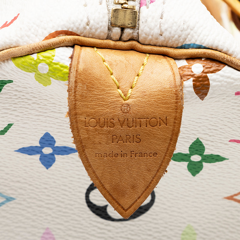 Louis Vuitton Monogram Multicolore Speedy 30 Satchel (SHF-18302)