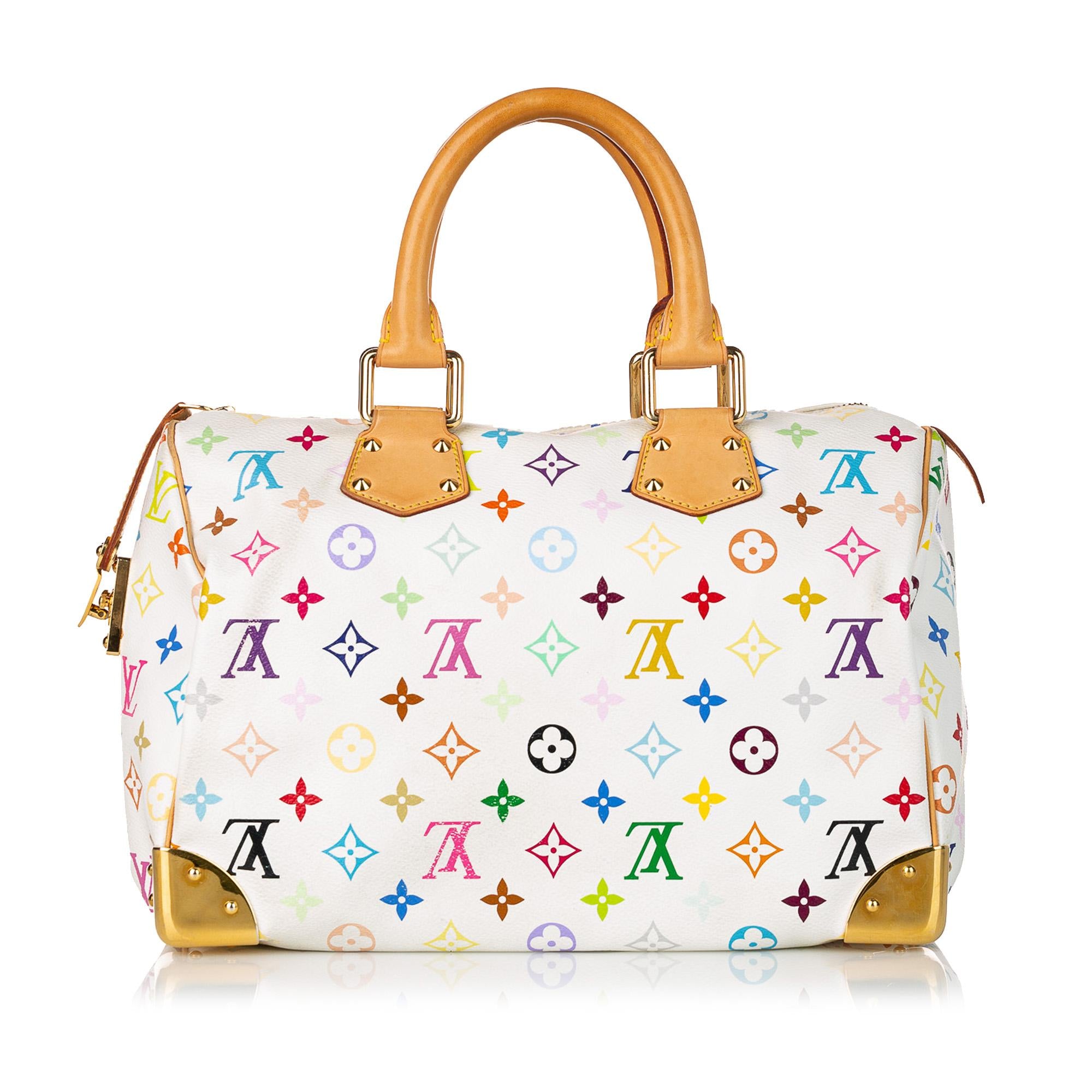 Louis Vuitton Monogram Multicolore Speedy 30 (SHG-33814)