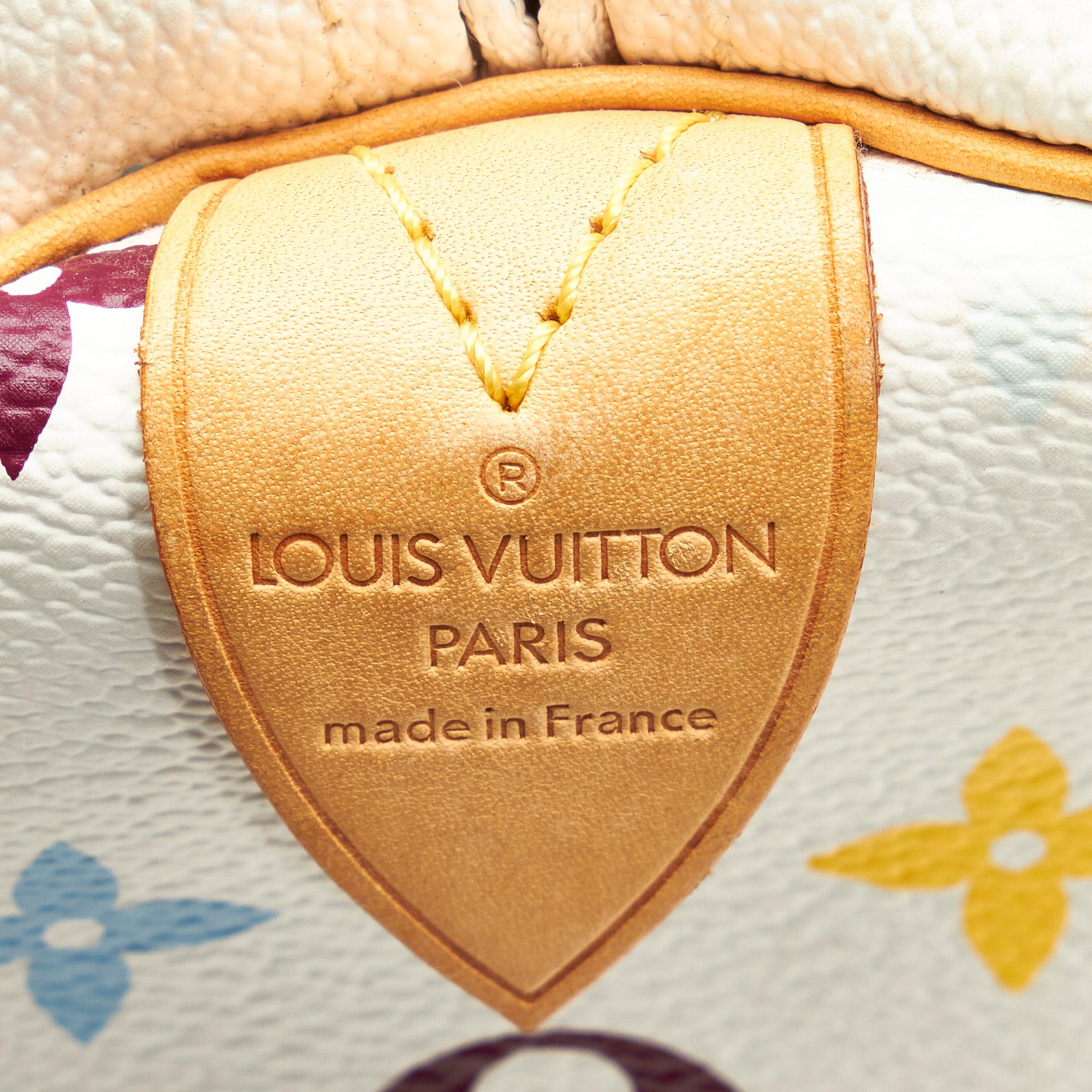 Louis Vuitton Monogram Multicolore Speedy 30 (SHG-RHNCAL)