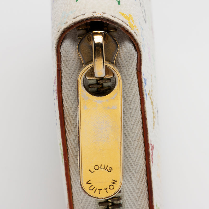 Louis Vuitton Vintage - Monogram Multicolore Zippy Wallet - White