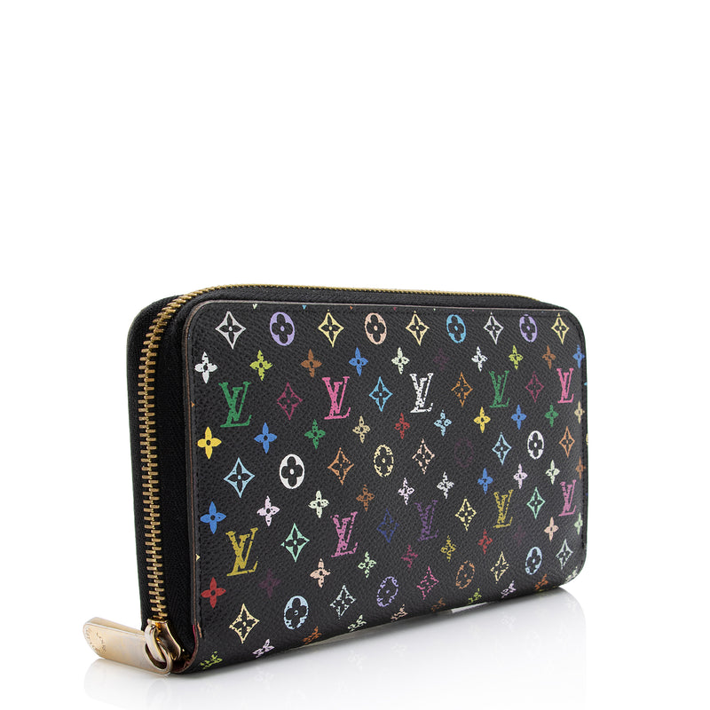 Louis Vuitton, Bags, Louis Vuitton Black Monogram Multicolor Wallet