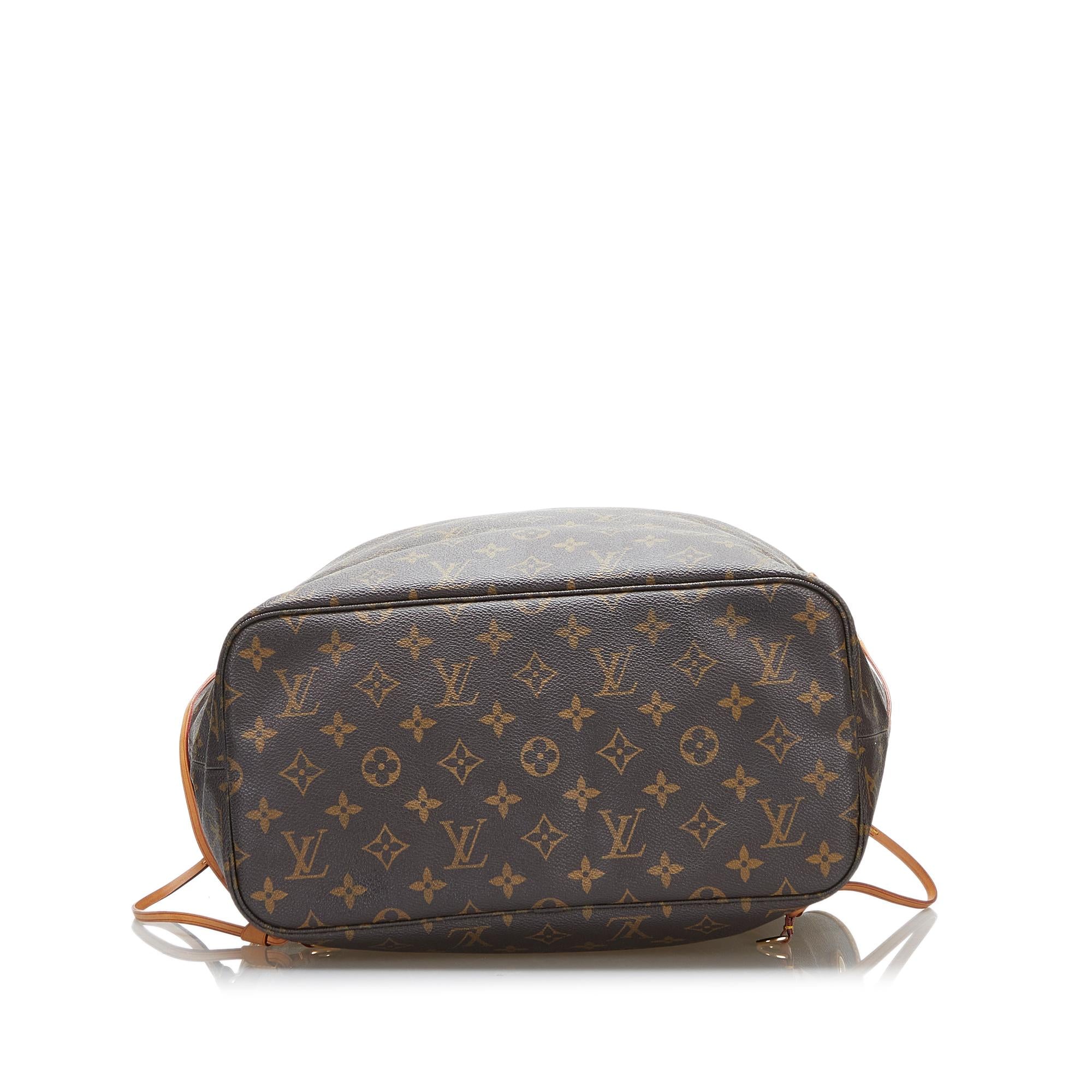Louis Vuitton Monogram Neverfull MM (SHG-bb0rIn)