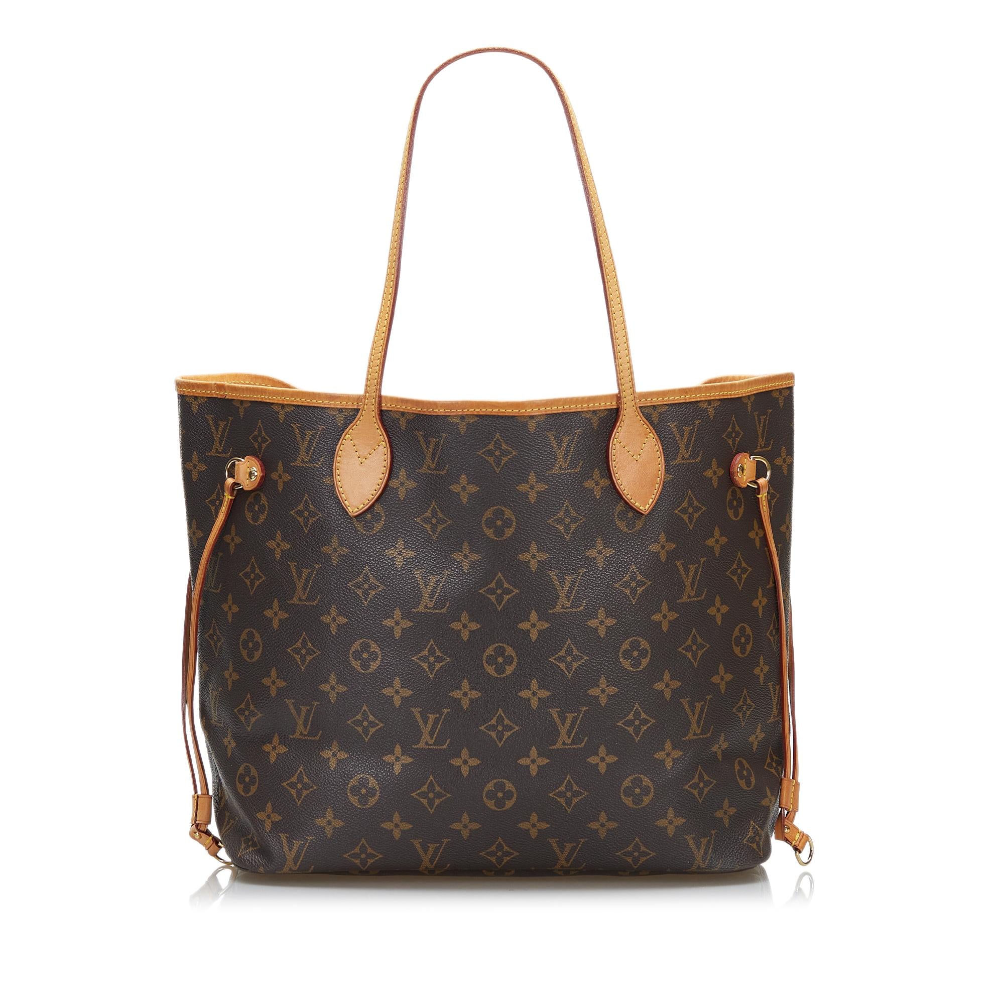 Louis Vuitton Monogram Neverfull MM (SHG-bb0rIn)
