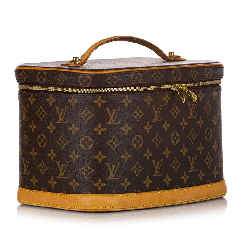 Louis Vuitton Monogram Nice Vanity Case (SHG-24321)