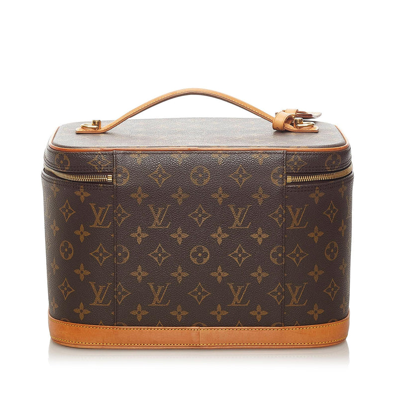 Louis Vuitton Monogram Nice Vanity Case - Brown Cosmetic Bags