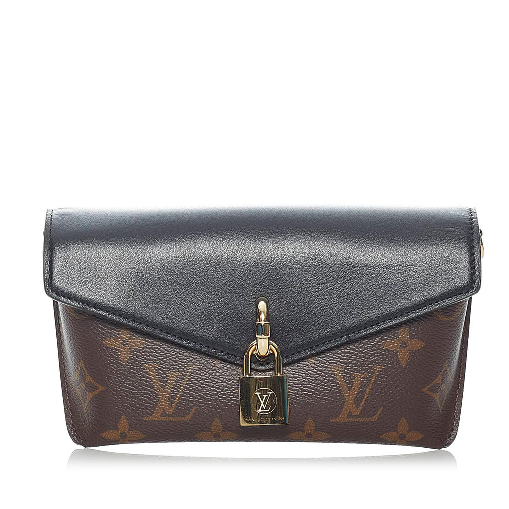 Louis Vuitton, Bags, Sold Louis Vuitton Pallas Noir Wallet
