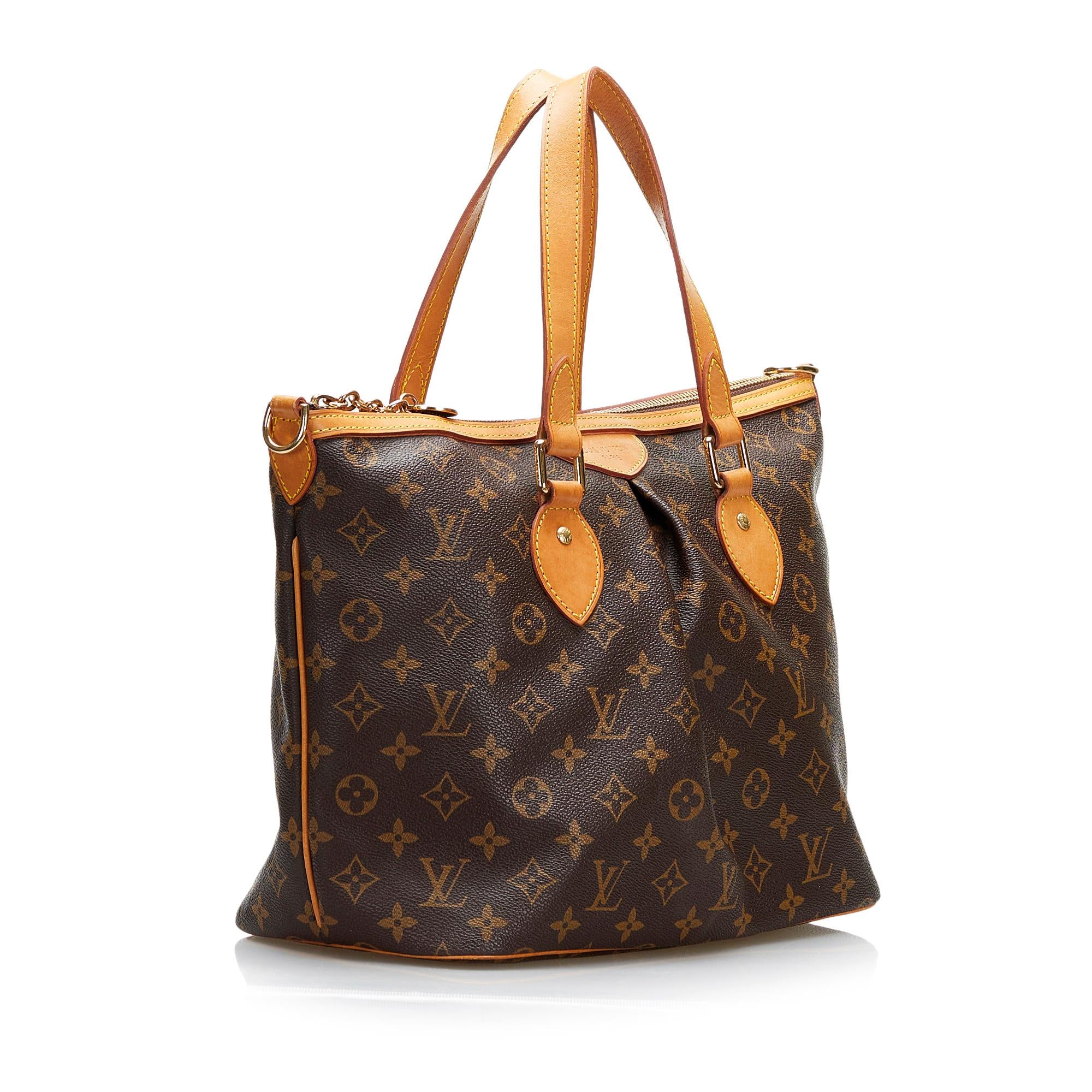 Louis Vuitton Monogram Palermo PM (SHG-M13G9r)